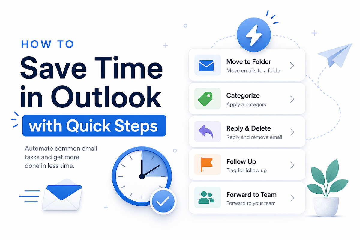 How to Save Time in Outlook with Quick Steps
