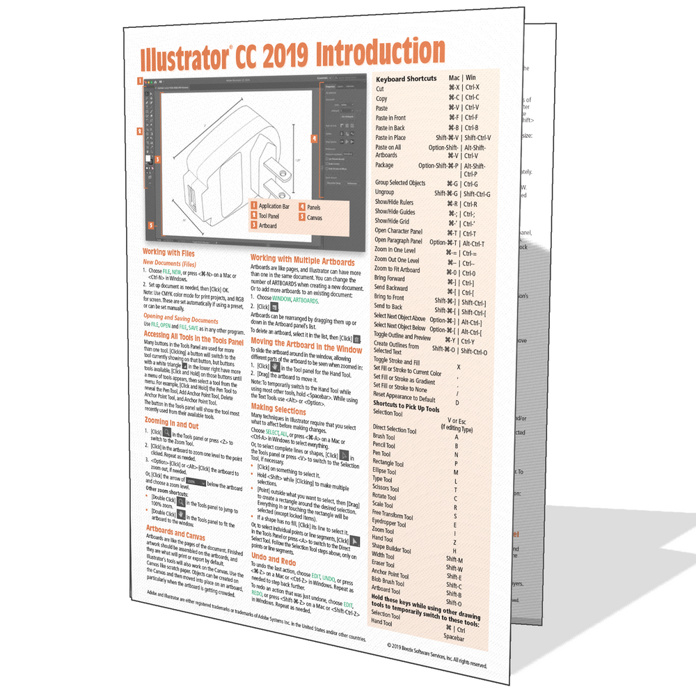 Adobe Illustrator CC 2019 Introduction Quick Reference