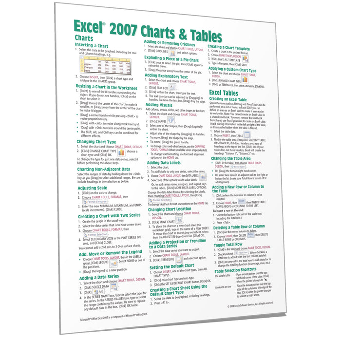 Excel 2007 Features Excel 2007 Chart Templates
